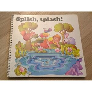 Splish Splash by Nadia Pazzaglia (1983) Spiral-Bound GOOD See Pics